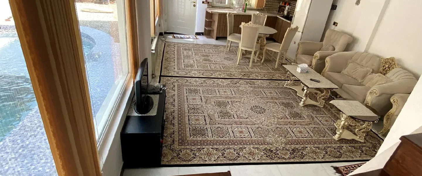 اتاق پذیرایی مبله ویلا در بابل 58494