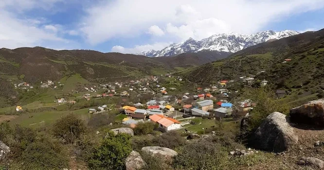 نمایی دلفریب از روستای برنت در شهر سوادکوه 41374835748