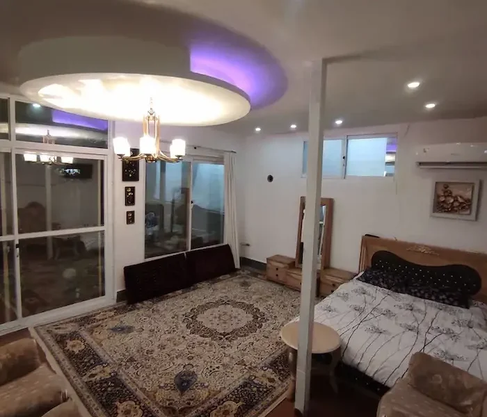 سالن نشینمن و تخت دو نفره در ویلای جنگلی 100 متری در بابل 1658468